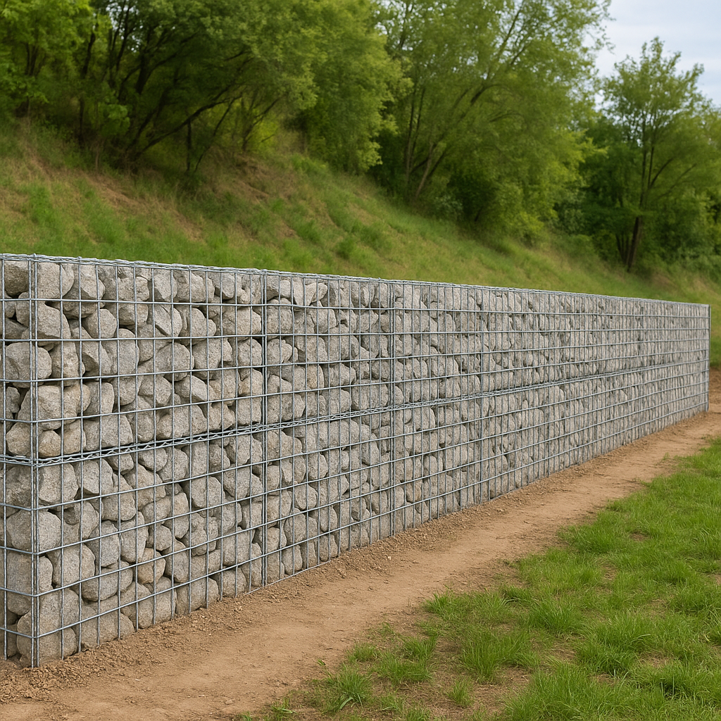 качественный материал для изготовления габионов