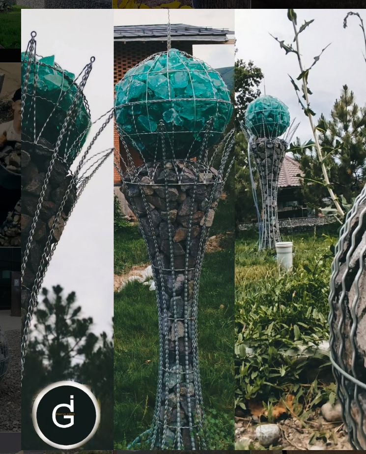 байтерек из габионов